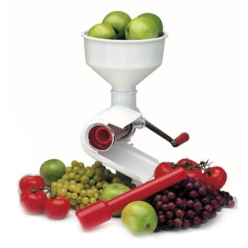 White Food Strainer and Sauce Maker A70652