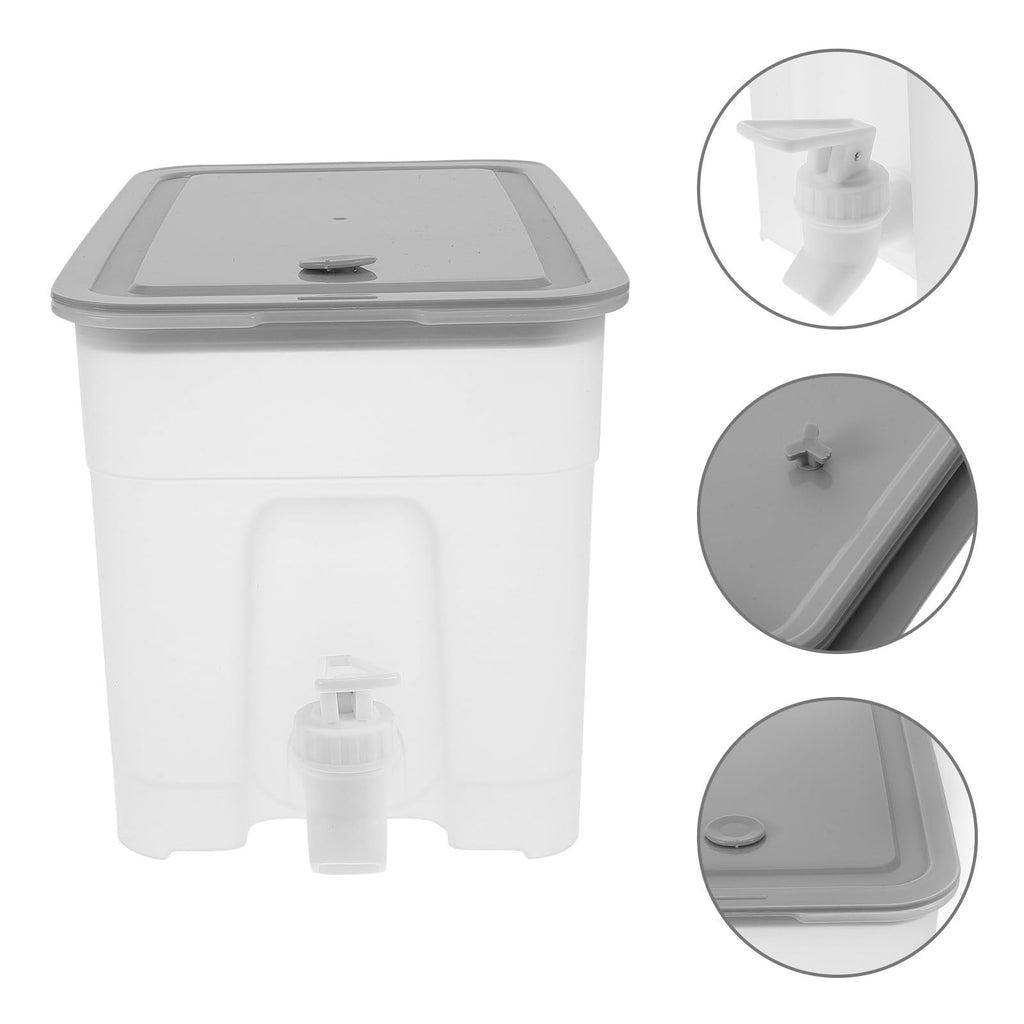 4L Water Jug with Faucet and Lid G277425
