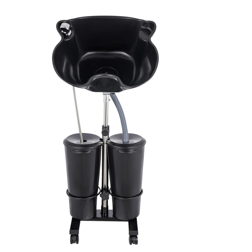 Portable Height Adjustable Shampoo Bowl with Drain Hoses E1002