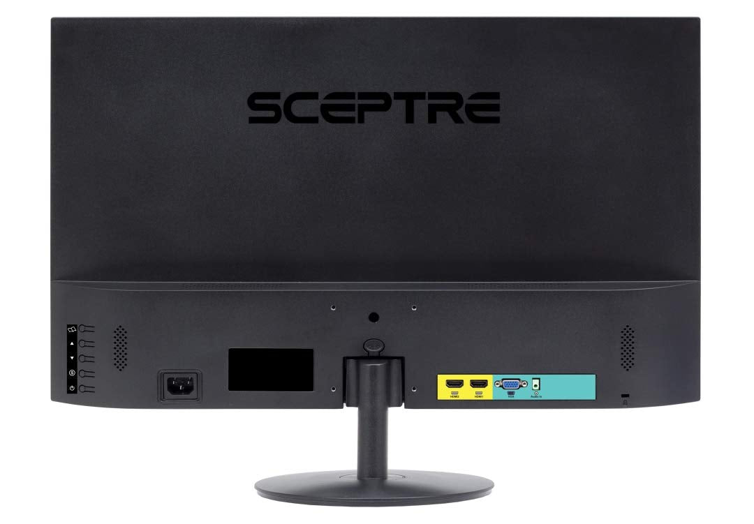 22" Frameless Ultra Thin 1080P LED Monitor 75Hz HDMI VGA E34076