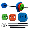 Adjustable Barbell Set with Weight Plates U58449