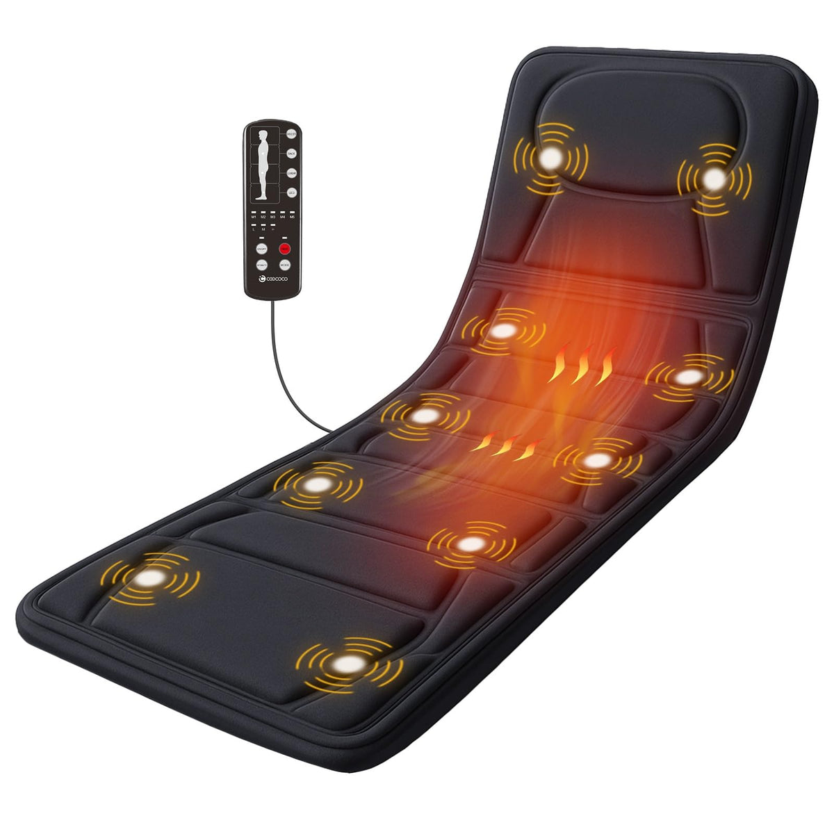 Full Body Massage Mat with Heat F12648
