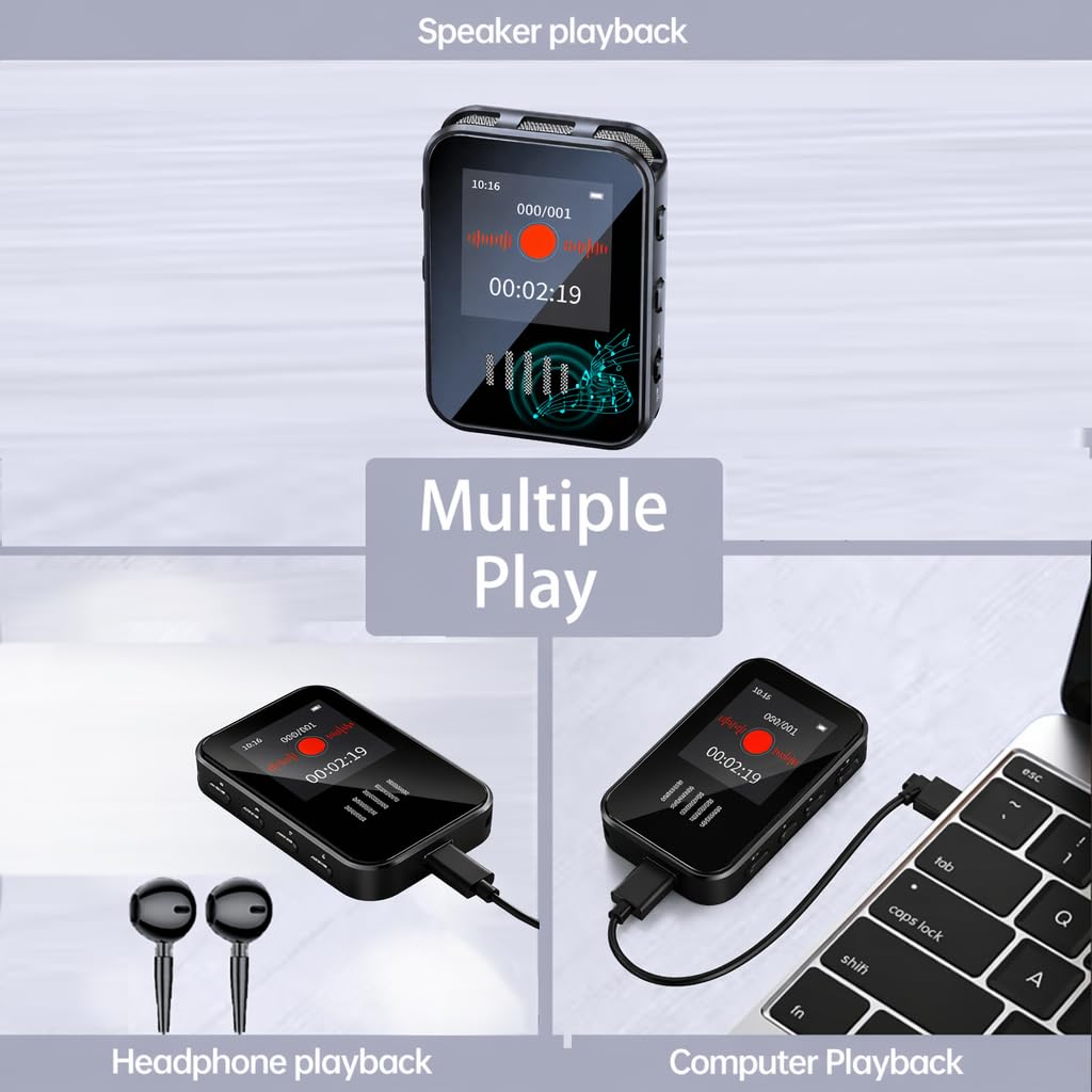 Voice-Activated Recorder with Playback S237993
