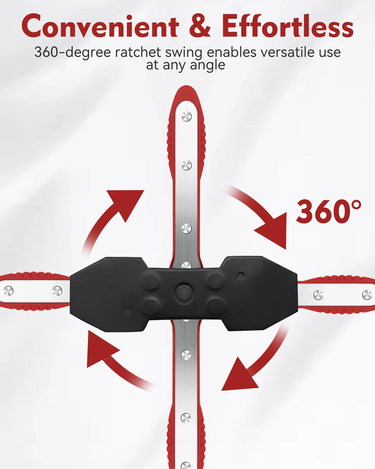 Brake Caliper Compression Tool with 2PCS Large Plates and 4 Hanger Hooks O12230