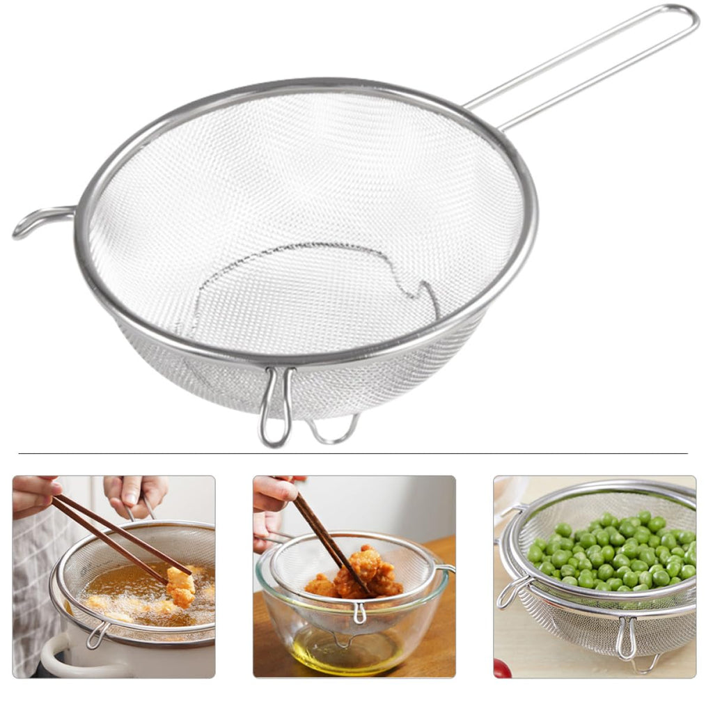 Stainless Steel Fine Mesh Skimmer Spoon U954295