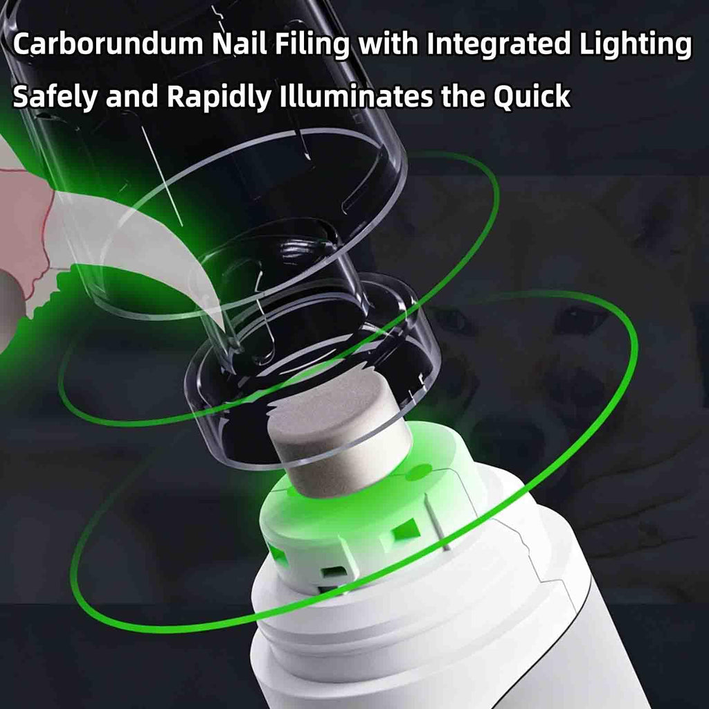 Electric Nail Clipper for Dogs Cats 2-in-1 USB Rechargeable Z5514