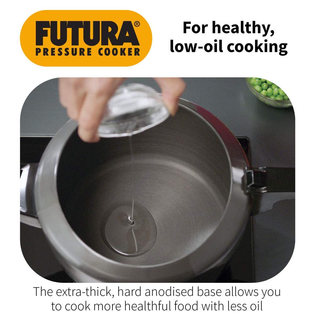 2 Litre Hard Anodised Pressure Cooker K630977