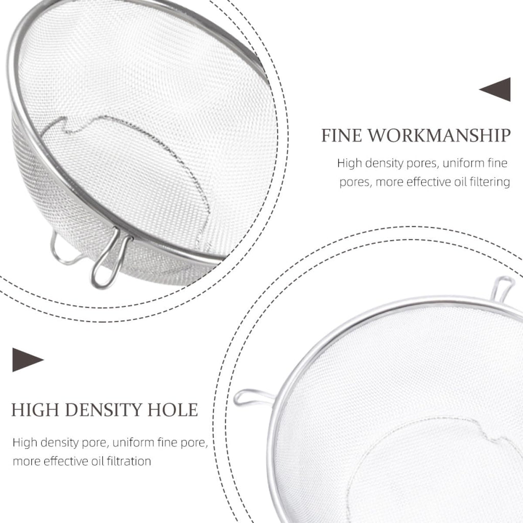 Stainless Steel Fine Mesh Skimmer Spoon U954295