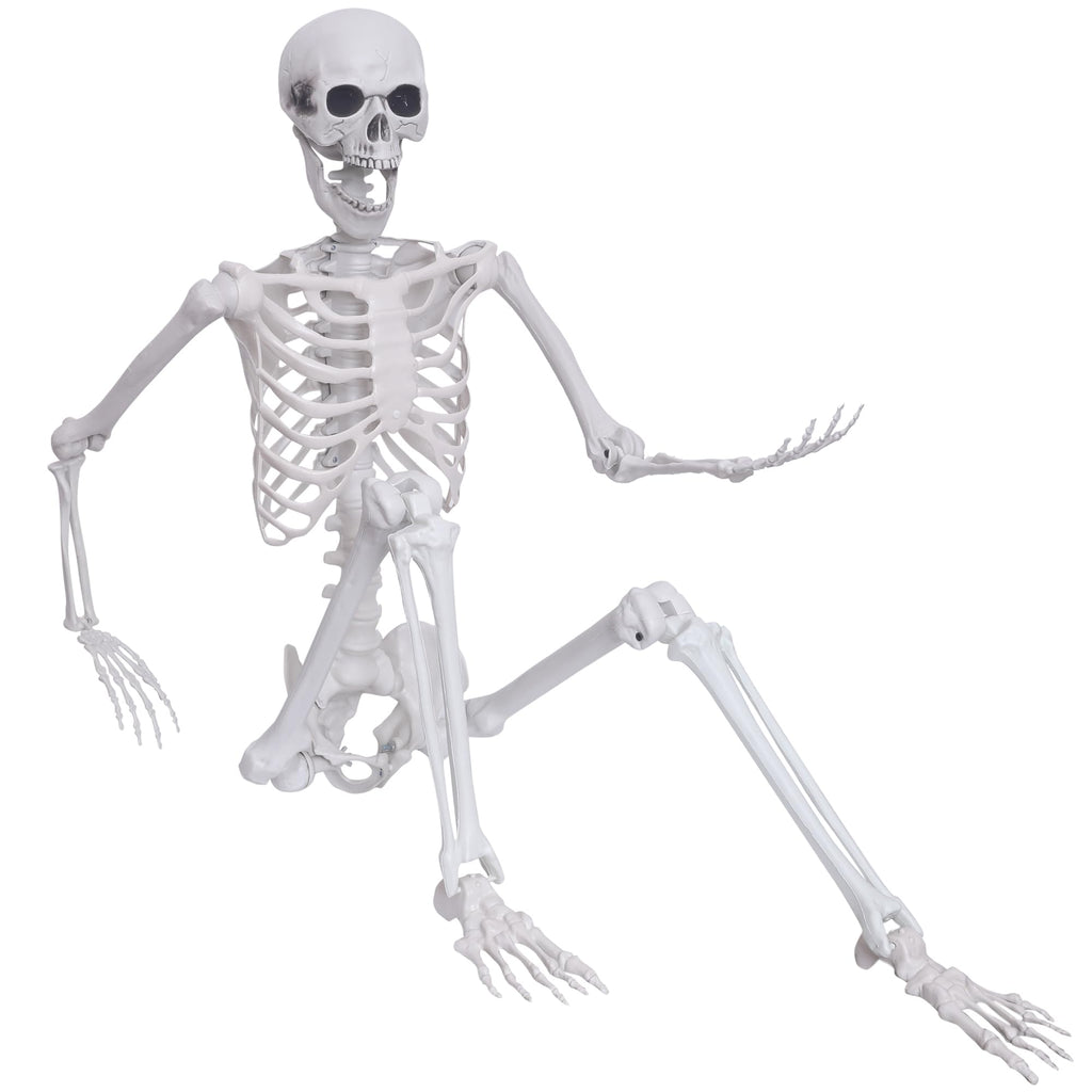 5.4ft Posable Full Body Skeleton D809656