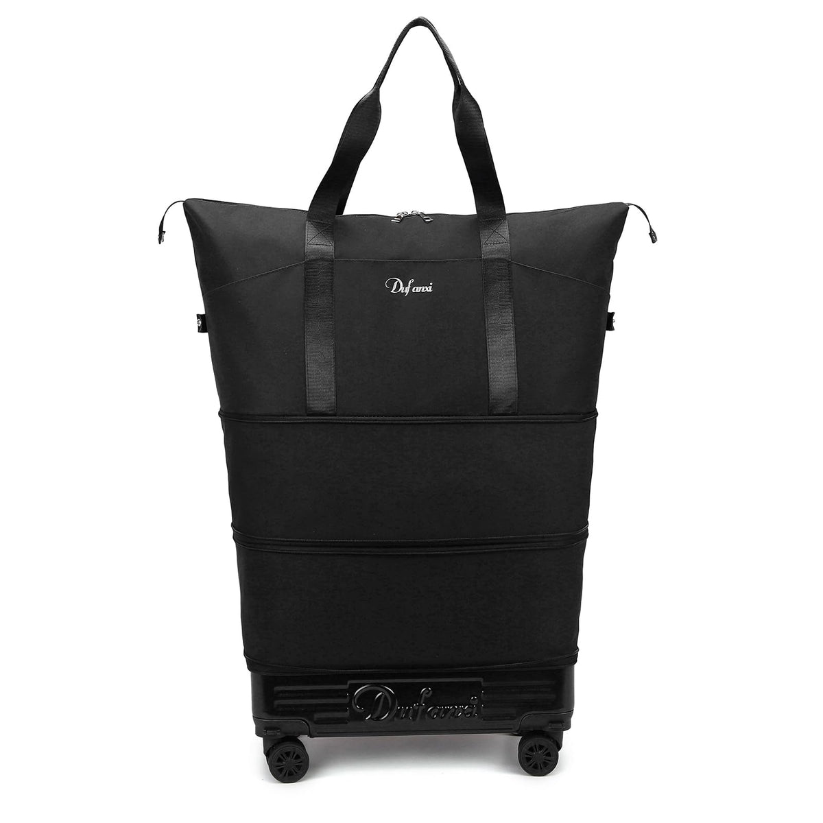 Expandable Rolling Travel Bag with Removable Wheels & Handle L537968