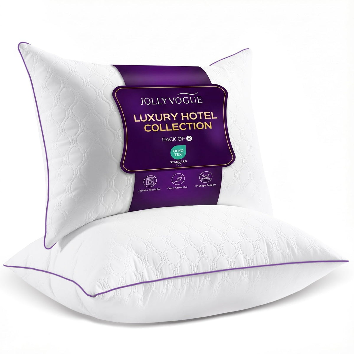 King Size Down Alternative Pillows Set of 2 R746