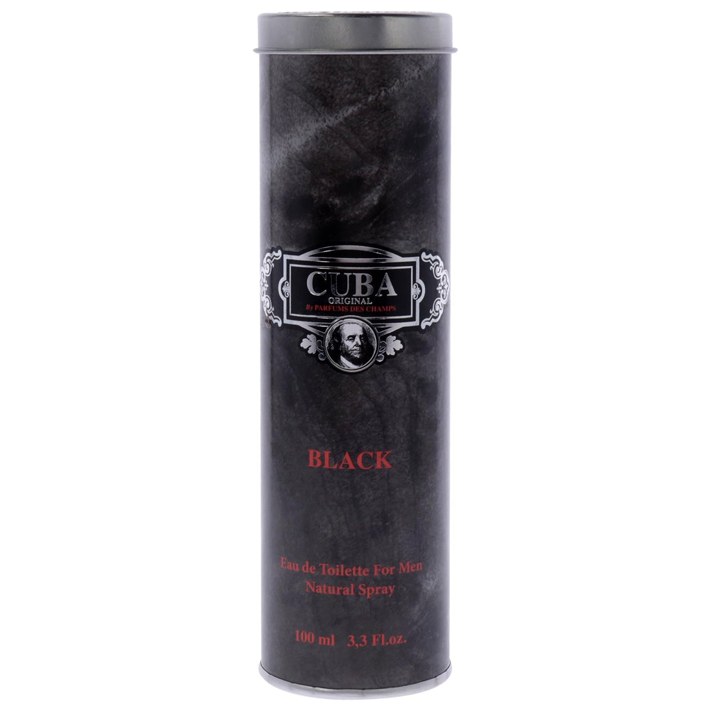 Black Men EDT Spray 3.3 Ounce N188