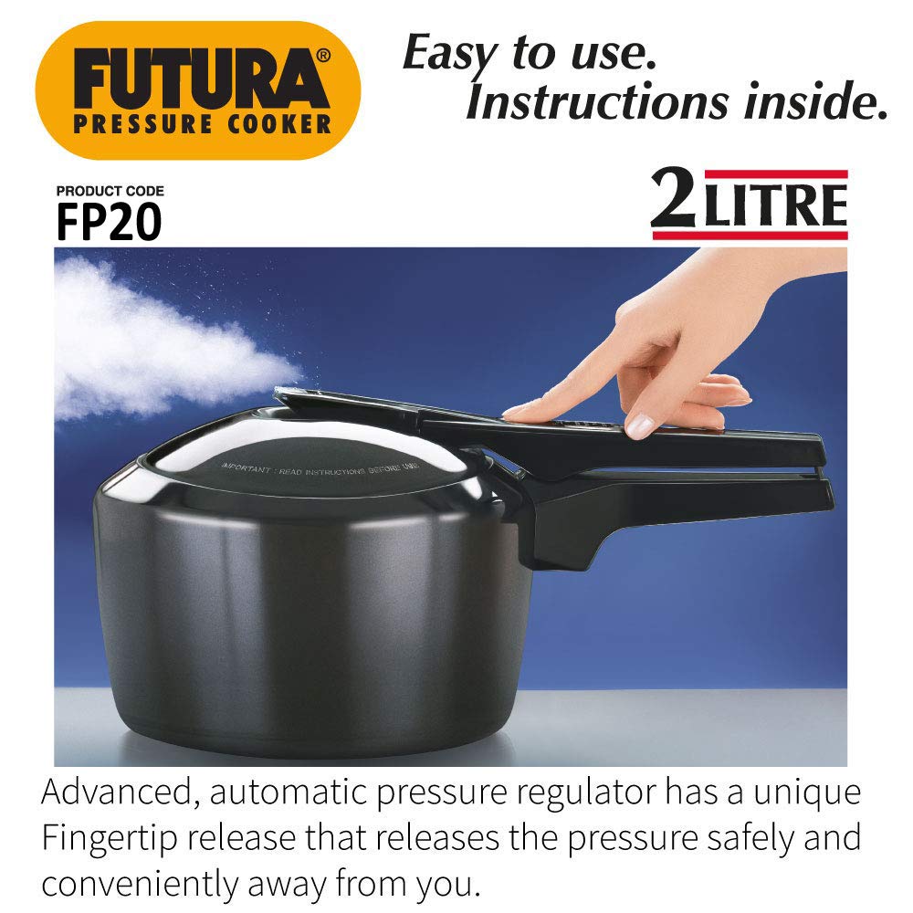 2 Litre Hard Anodised Pressure Cooker K630977