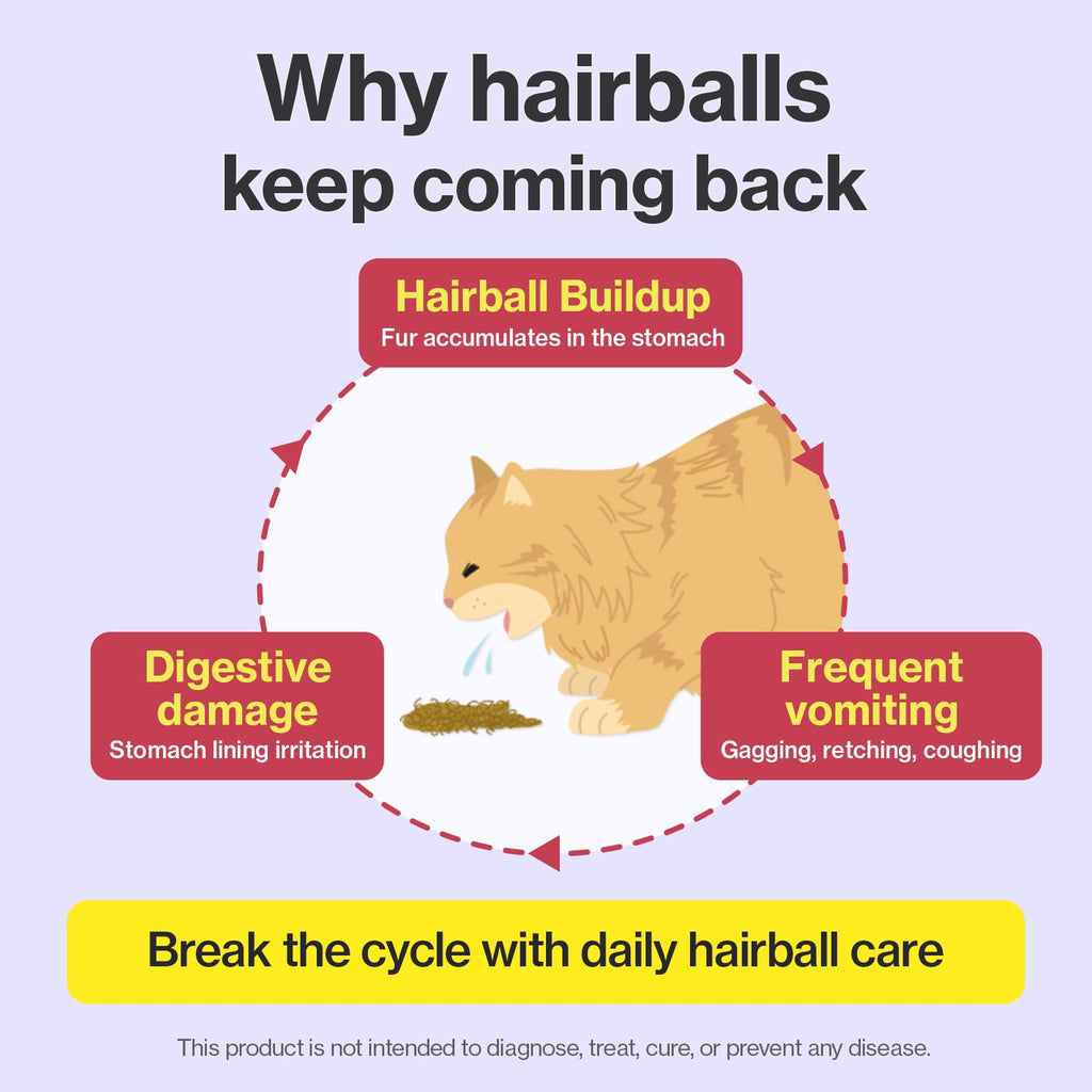 Chicken Flavor Hairball Relief Cat Supplement 30 Count N622247