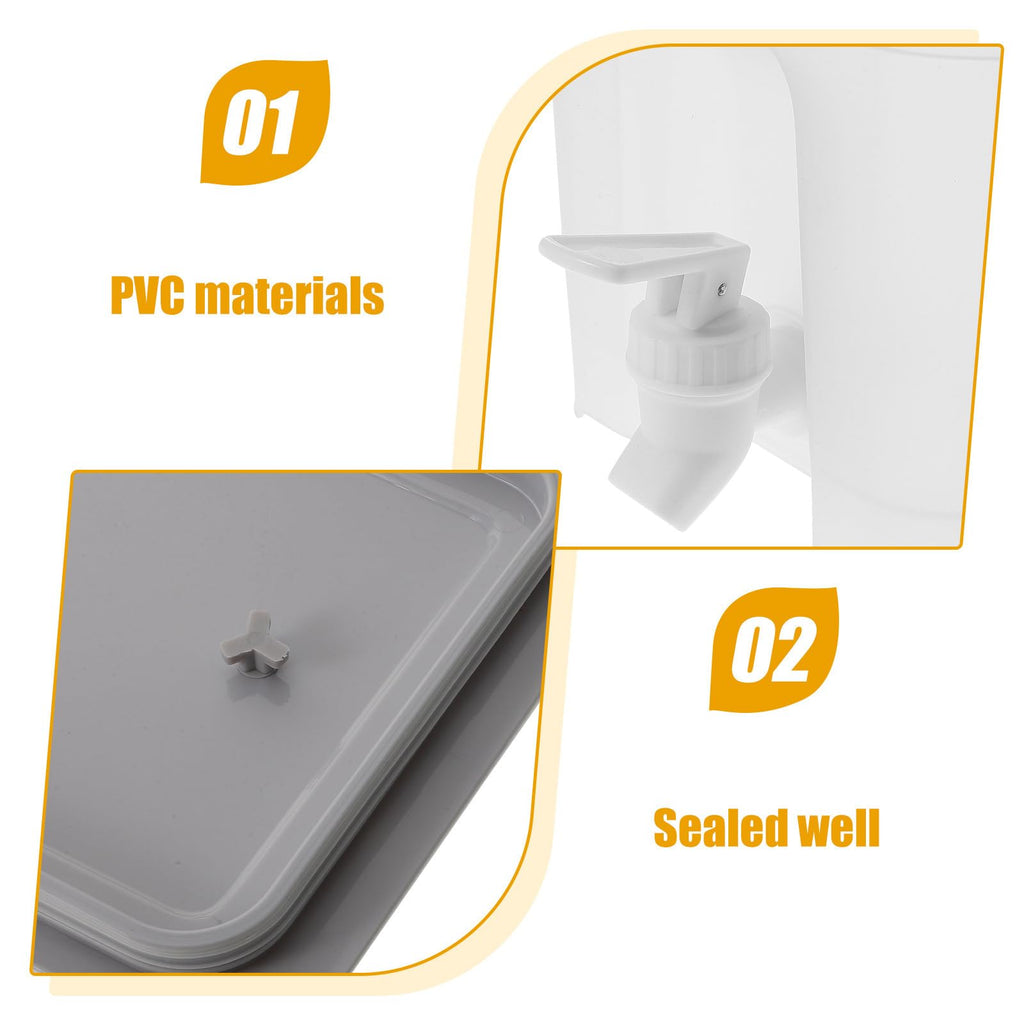4L Water Jug with Faucet and Lid G277425