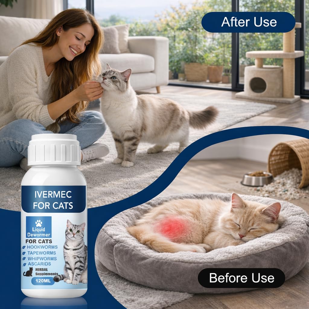 Broad Spectrum Cat Dewormer Liquid 4 oz Q846