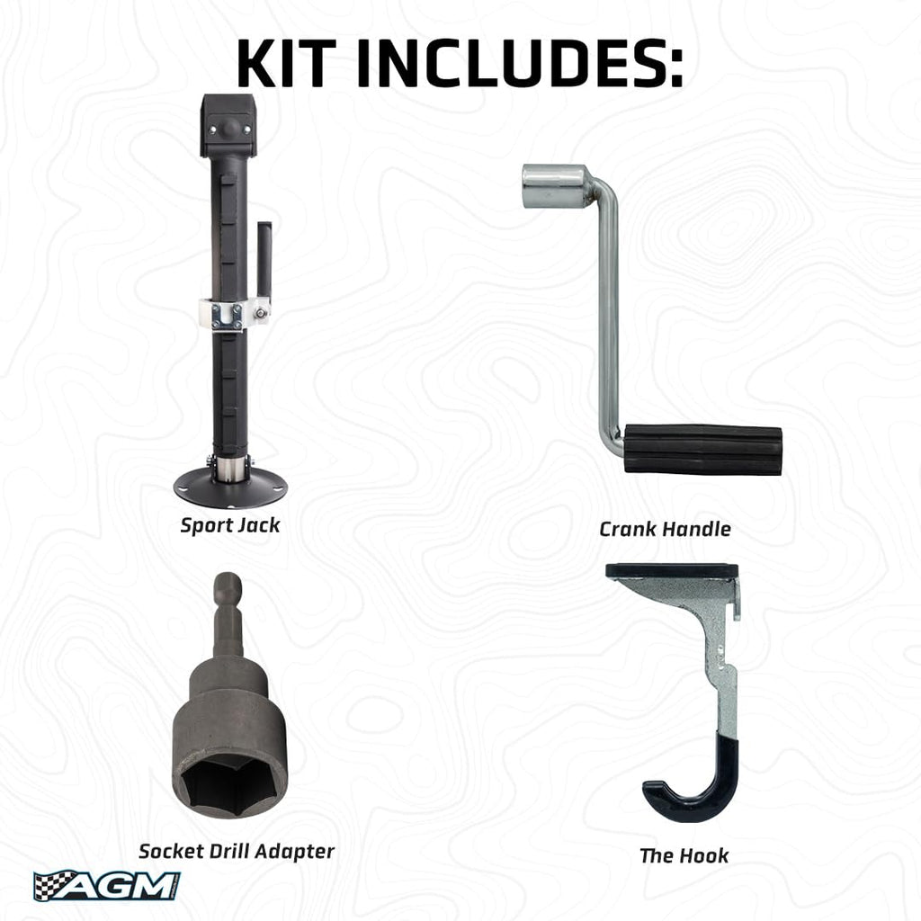 Manual Off-Road Jack 2,000 lb Vehicle Lift K571016