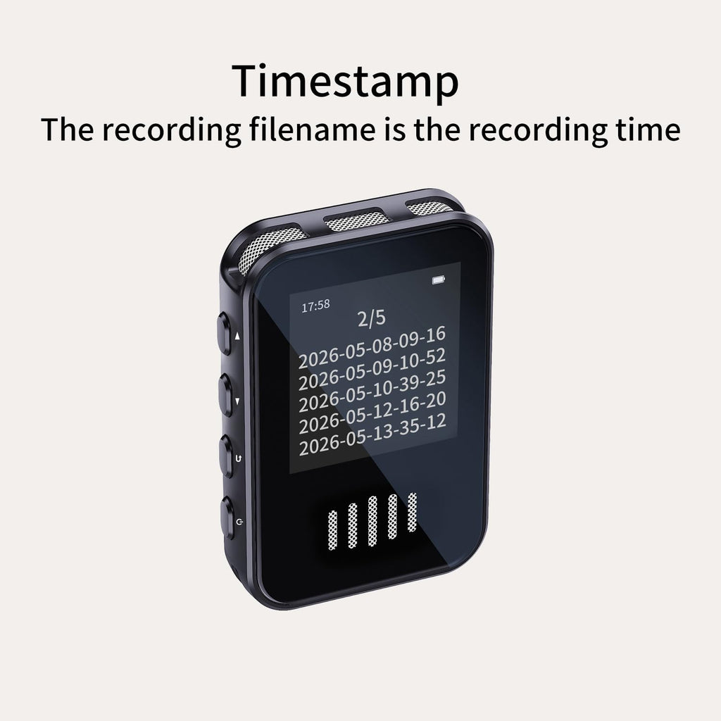 Voice-Activated Recorder with Playback S237993
