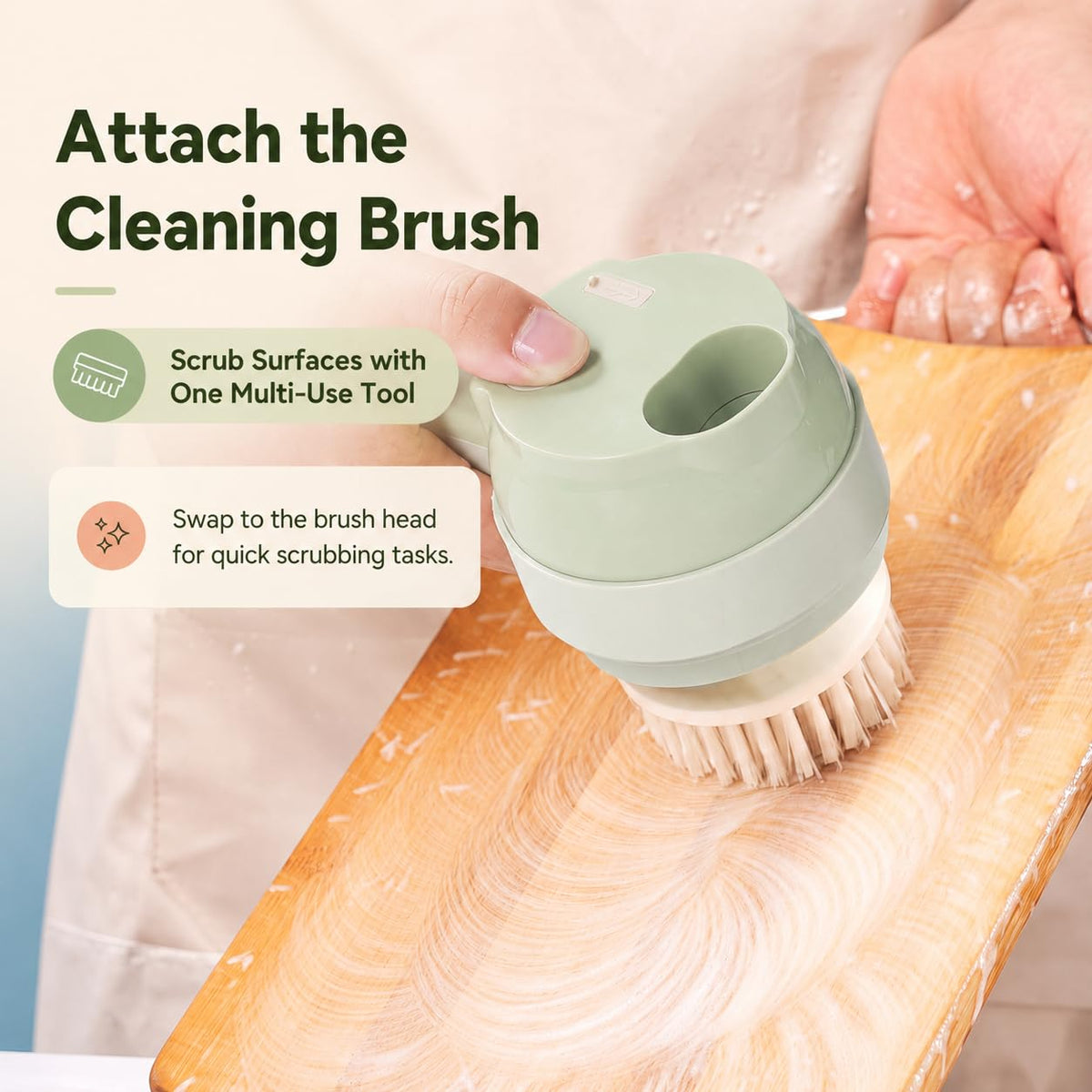 4 in 1 Handheld Electric Vegetable Cutter S36193