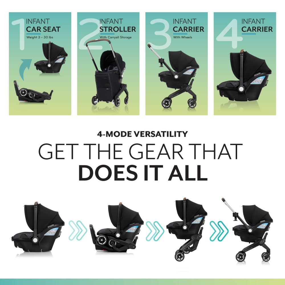 Infant Car Seat Stroller Combo H180