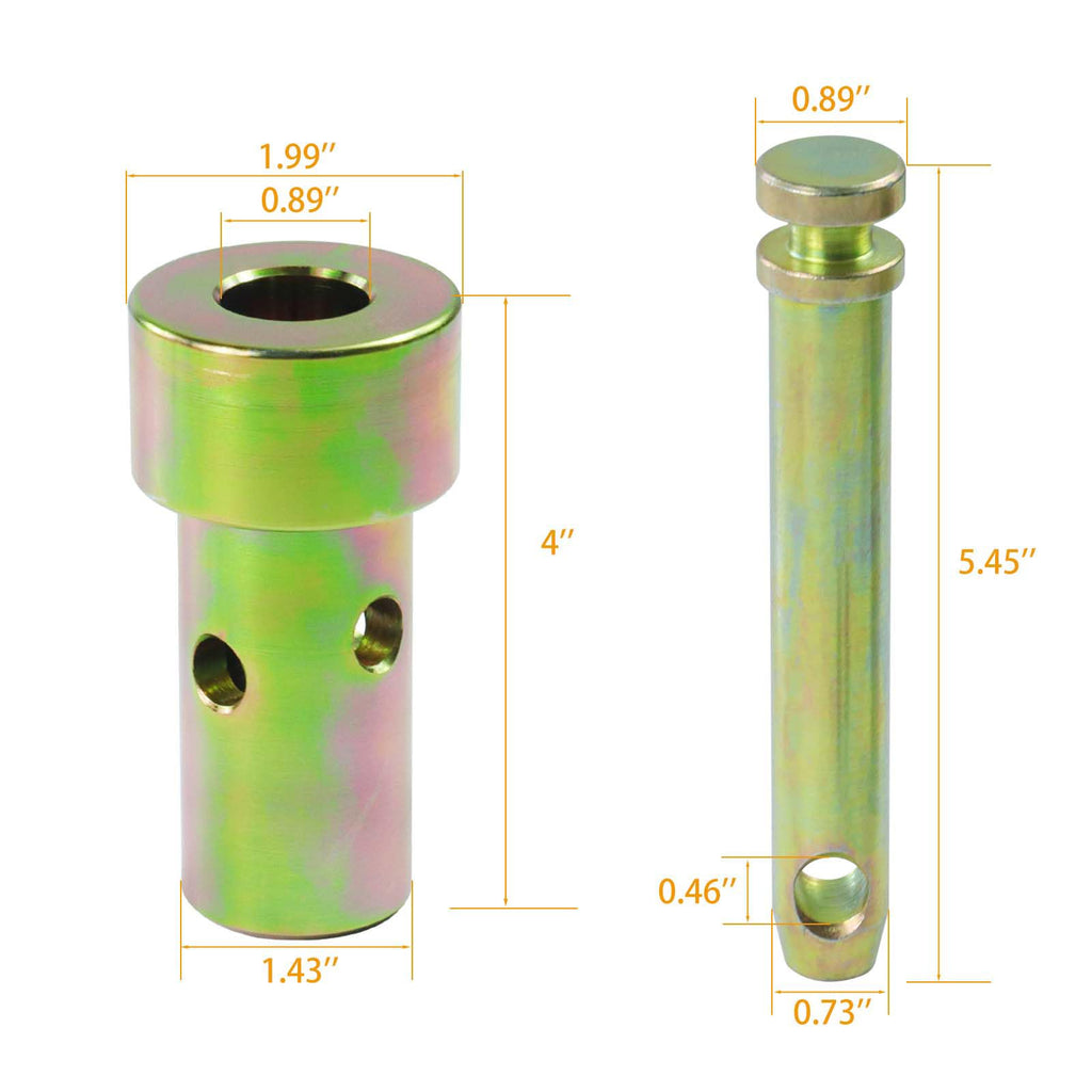 4 Pack Cat 1 Quick Hitch Adapter Bushings I62443