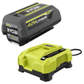 40-Volt 4 Ah Battery and Rapid Charger Combo Kit W540958