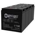 6V 36Ah AGM F2 Terminal Battery 4 Pack V864225