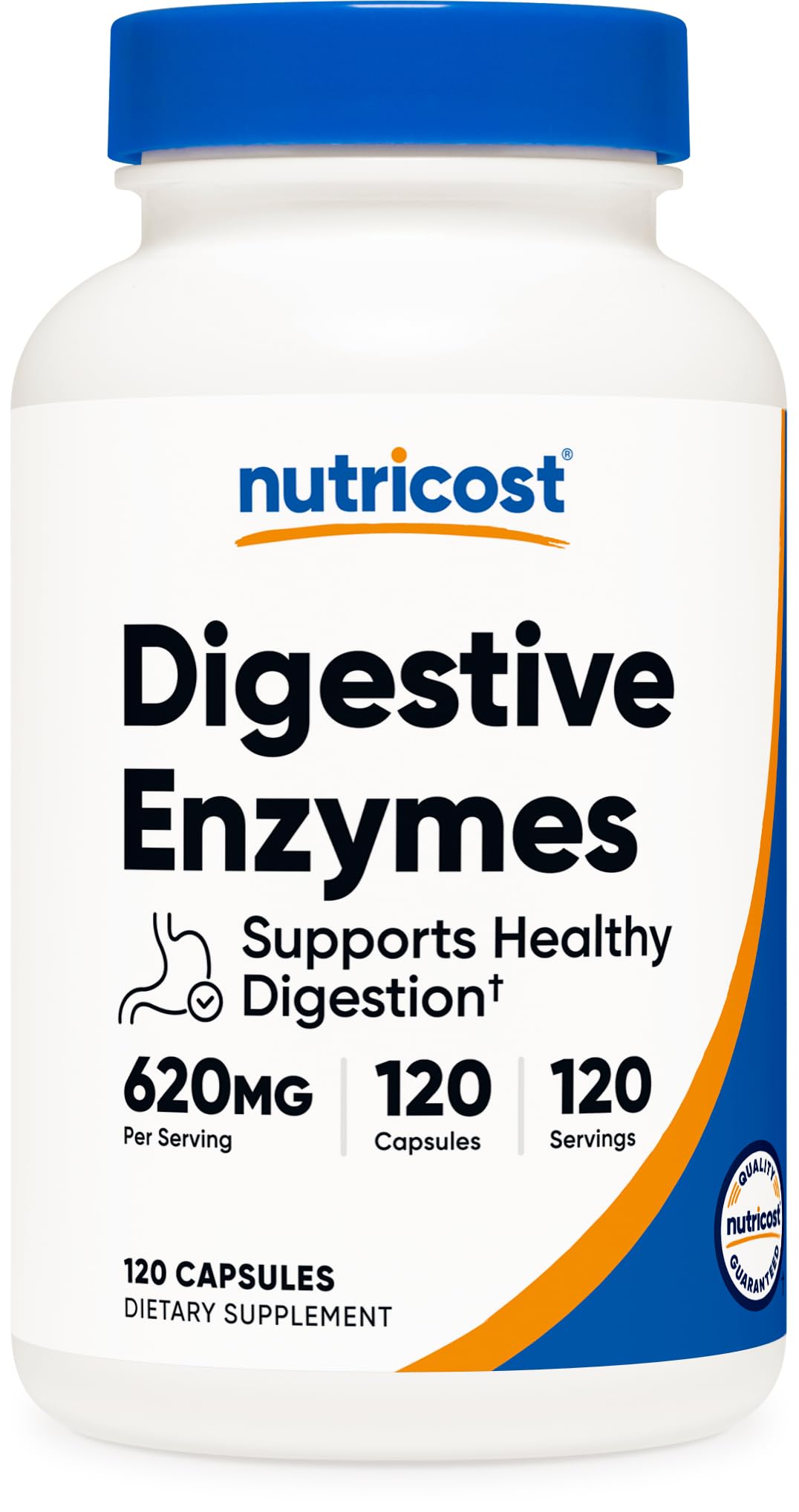 Digestive Enzymes 620mg 120 Capsules C7900