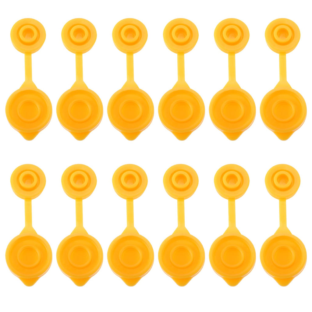 Yellow Plastic Gas Can Vent Caps Q1020