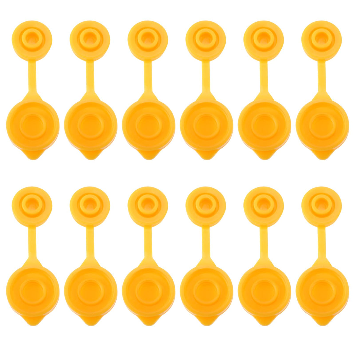 Yellow Plastic Gas Can Vent Caps Q1020