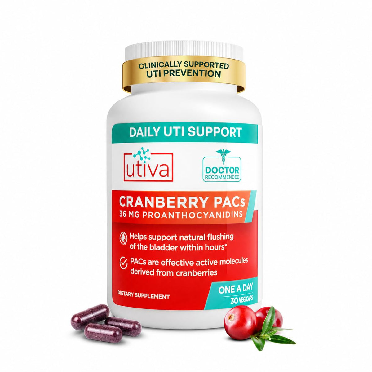 Cranberry PACs 36 mg 30 Capsules L71503