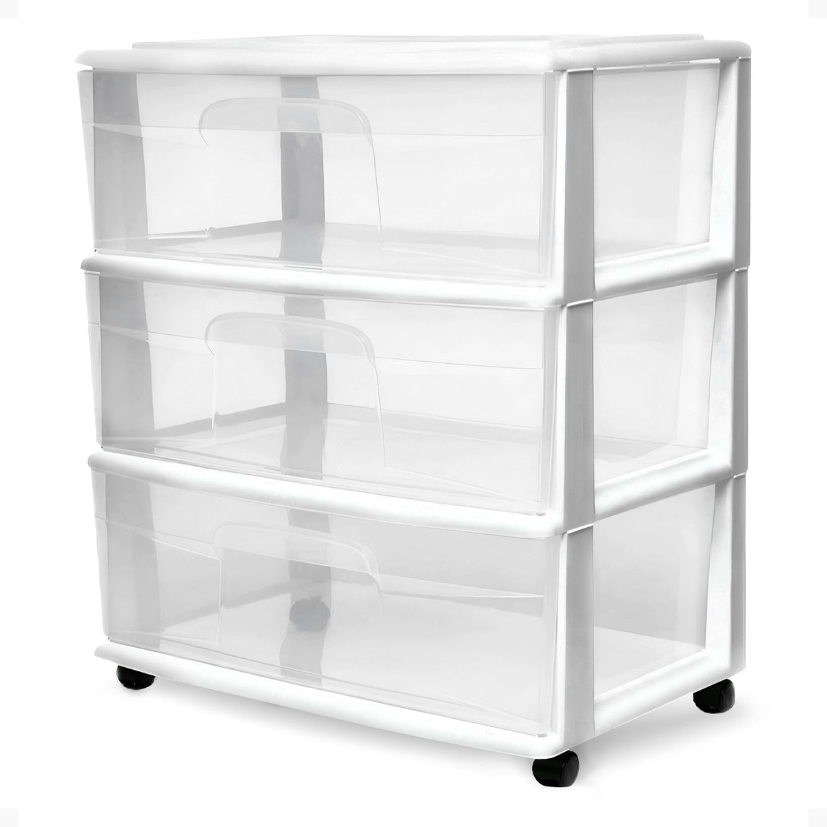 3-Tier Storage Cart with Removable Wheels T748