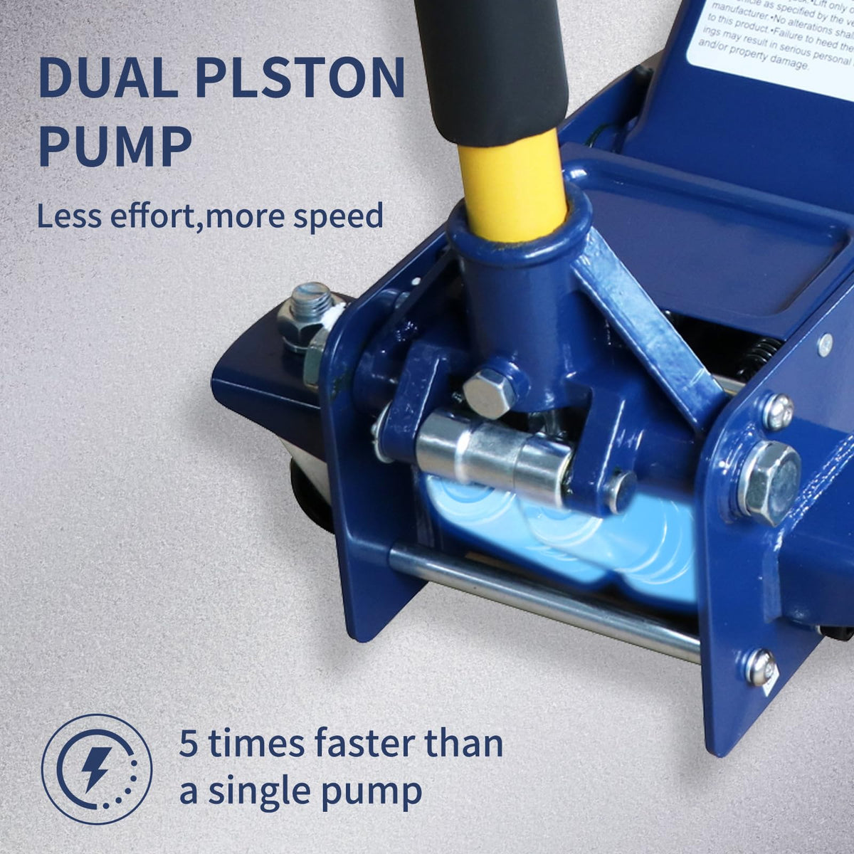 3 Ton Low Profile Hydraulic Steel Floor Jack X10586