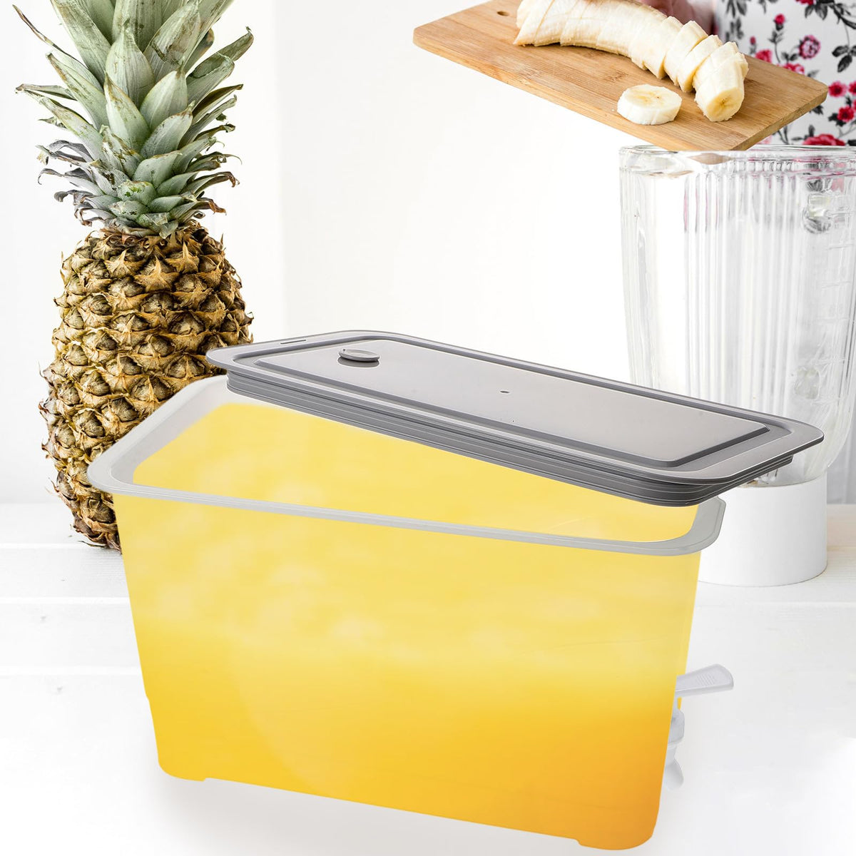 4L Water Jug with Faucet and Lid G277425