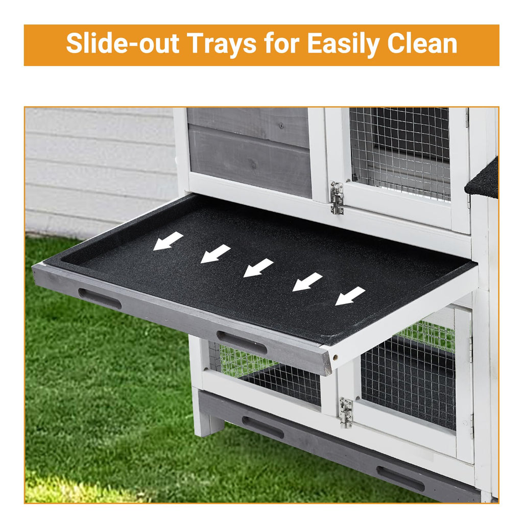 63'' 2-Tier Bunny Hutch T4949