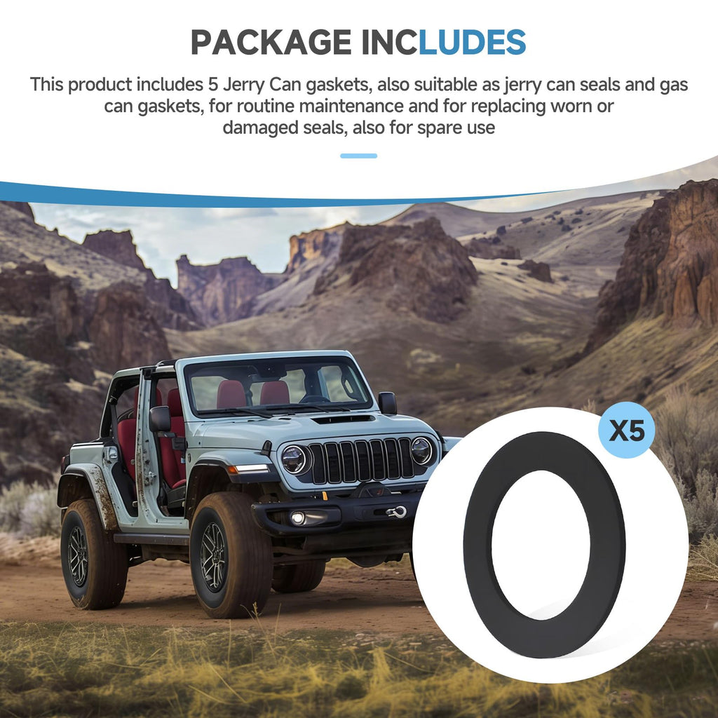 Jerry Can Gaskets 5-Pack L905