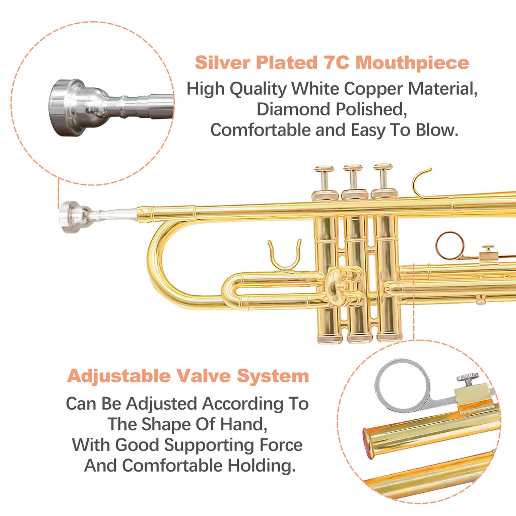Standard Brass Trumpet Set J14965