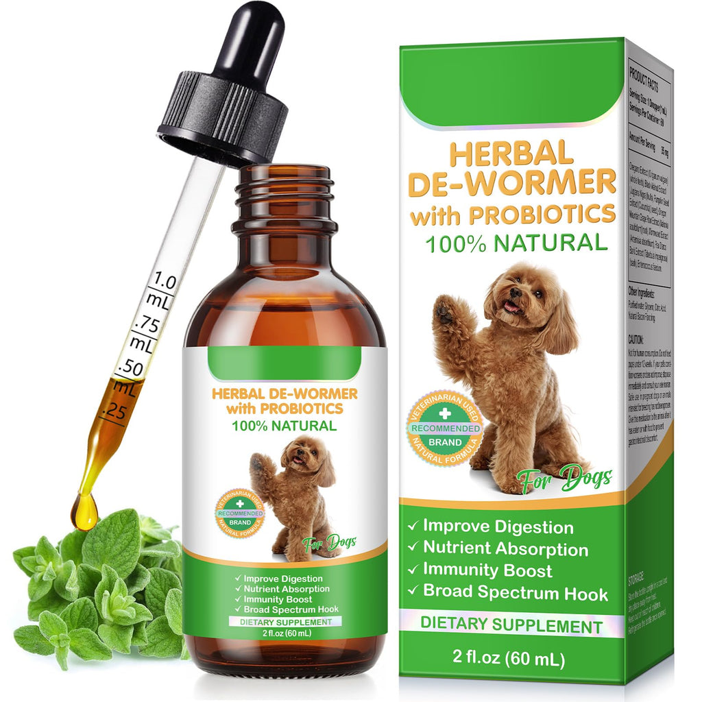 2 Fl Oz Herbal Digestive Support for Dogs F7971
