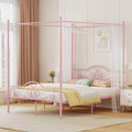 Full Size Canopy Bed Frame with 4 Posters C98539
