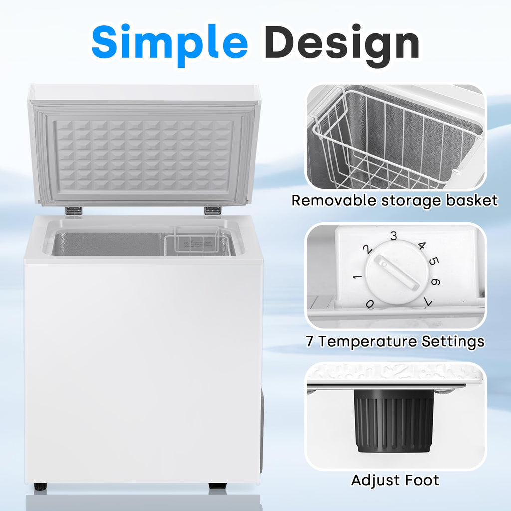 2.0 Cu.Ft White Chest Freezer M680487