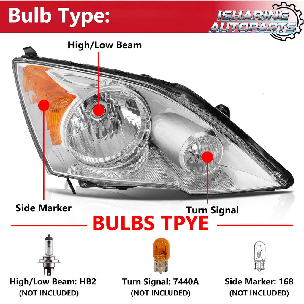Headlights for 2007-2011 Honda CR-V K707733