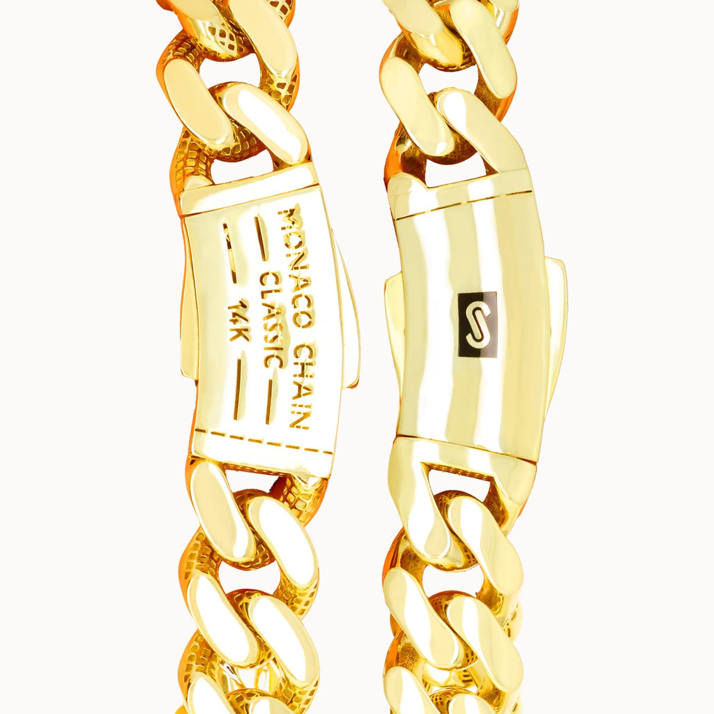 14k Yellow Gold 6mm Cuban Chain Necklace N754296