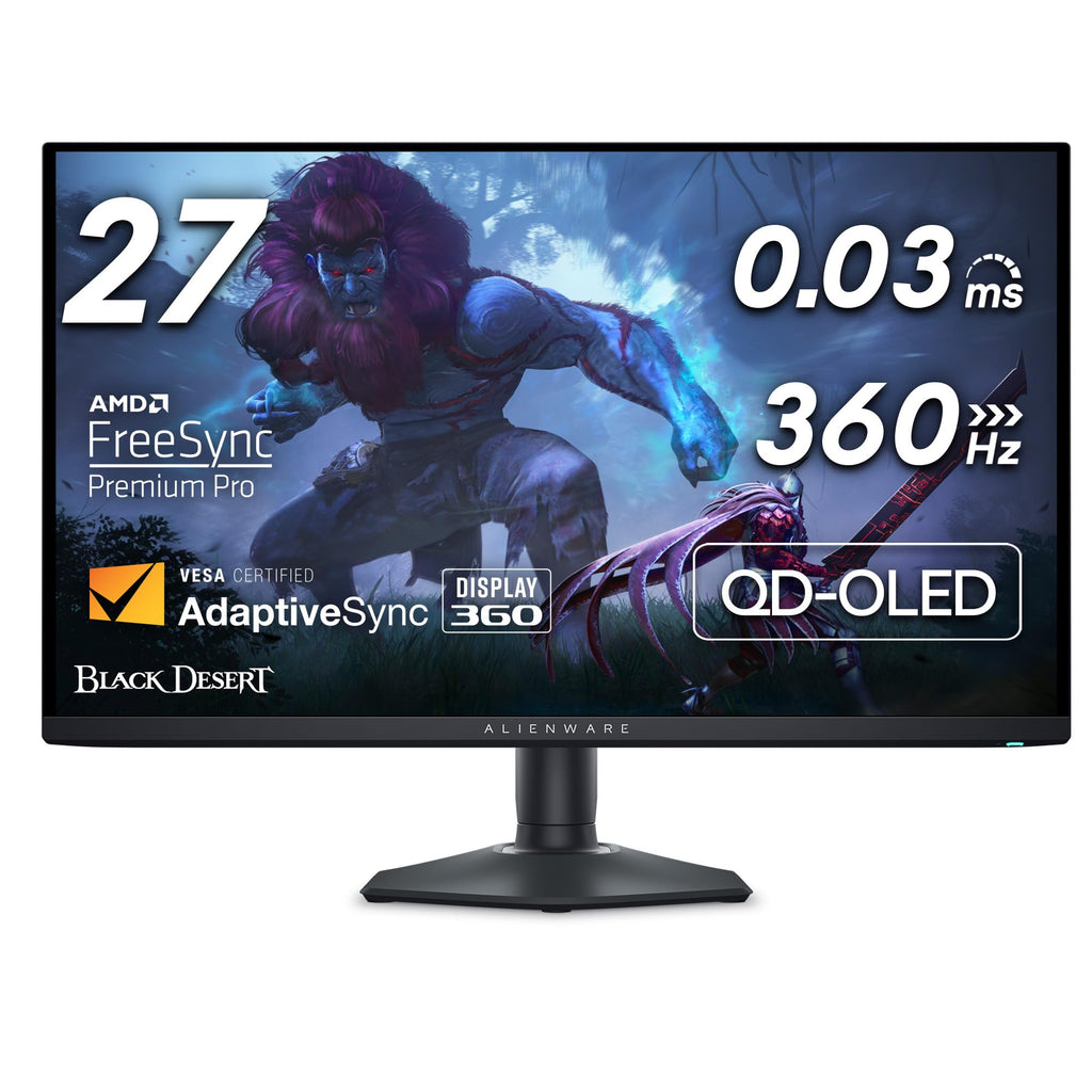 OLED Gaming Monitor 26.7-inch WQHD 360Hz Black I675