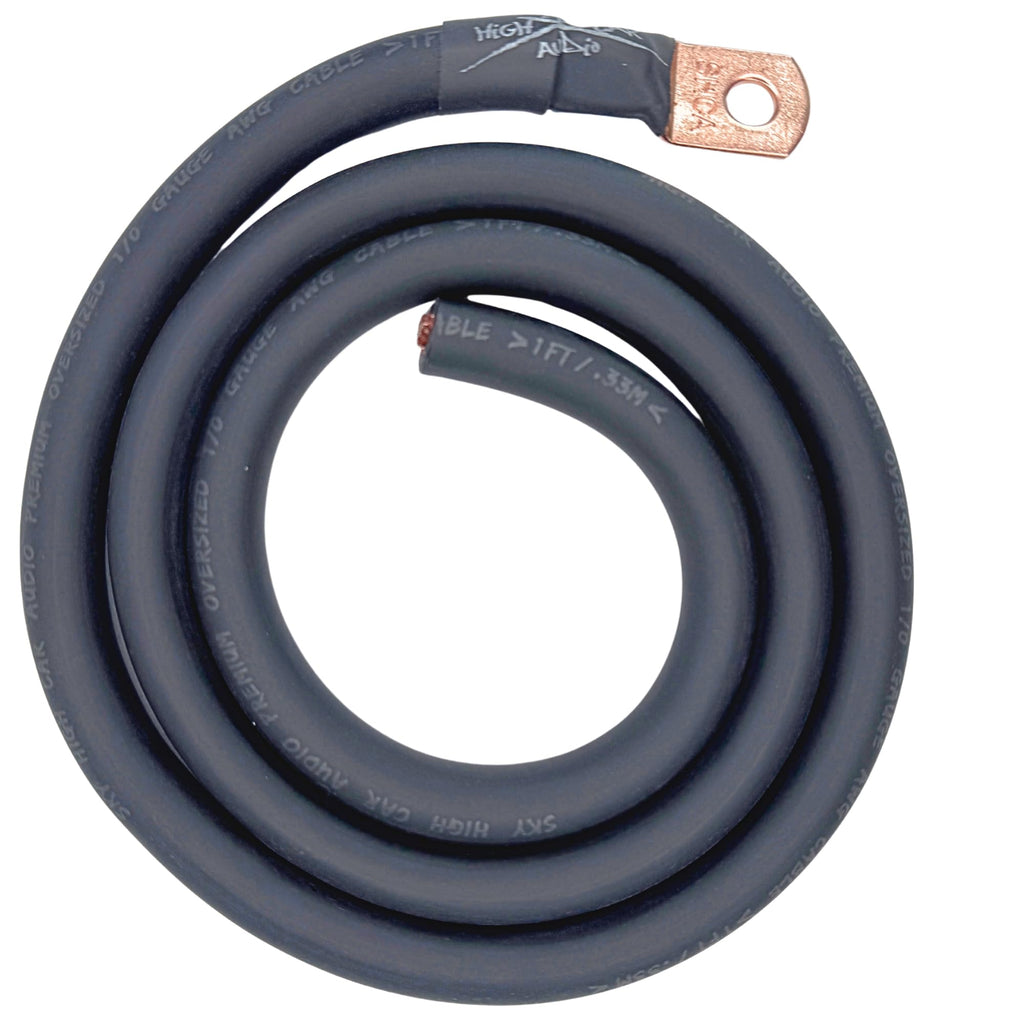 Oversized 1/0 Gauge AWG Electrical Wiring Kit V7173