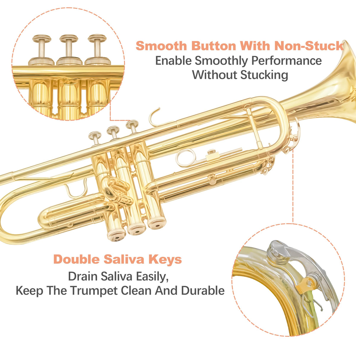 Standard Brass Trumpet Set J14965