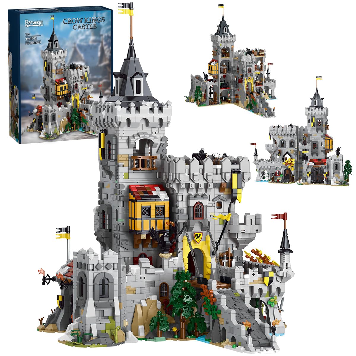 Medieval Castle Building 4961 Pcs A159668