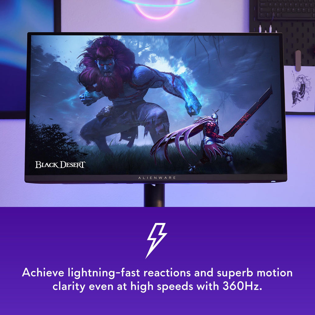 OLED Gaming Monitor 26.7-inch WQHD 360Hz Black I675