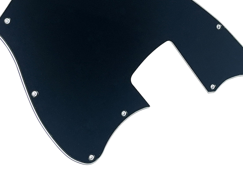 Black 3 Ply Guitar Pickguard V760