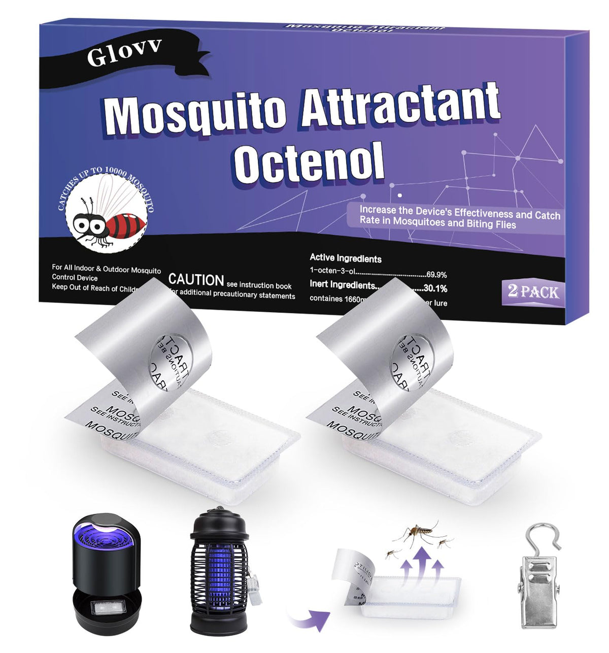 2 Mosquito Attractant Bait Refill E32015
