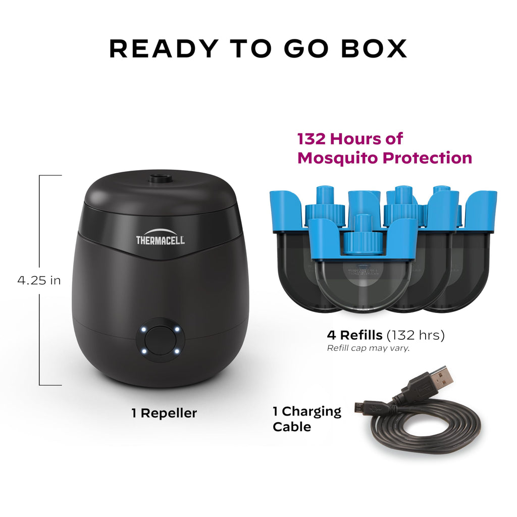 Rechargeable Mosquito Repeller with 12-Hour Refill B417